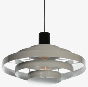 Retro hanglamp groen rond - Halo Cirque