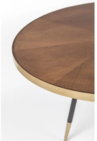 Маса за хранене с плот от ясенова дървесина 90x180 cm Denise - White Label