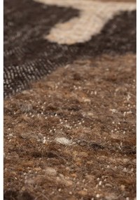 Кафяв вълнен килим 160x230 cm Briton – Dutchbone