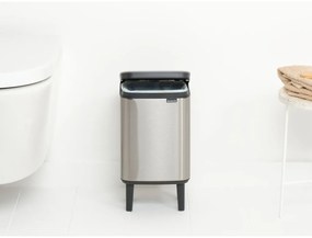 Стоманено кошче за боклук в матово сребрист цвят 4 l Bo Hi – Brabantia