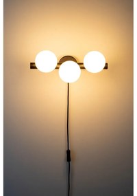 Черно-бял стенна лампа Monica – White Label