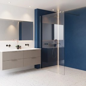 Параван за душ Rea Flexi Transparent / Chrome 130