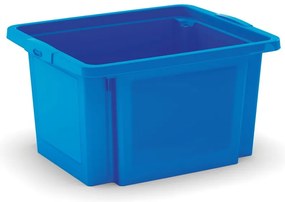 Синя пластмасова кутия за съхранение 42x35x23 cm H-Box S – KIS