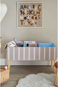 Бежова детска библиотека 90x50x30 cm Salam – Bloomingville Mini