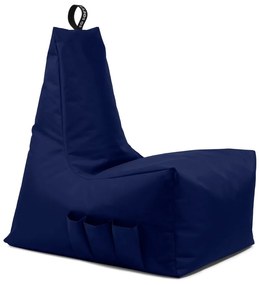 Тъмносин пуф Icy Gamer XL – So Soft?