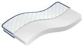 241074 vidaXL Матрак с мемори пяна, 200 х 140 х 17 см, мек