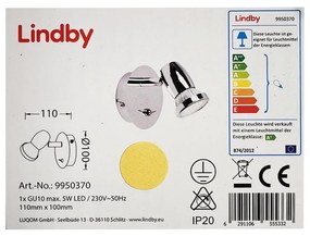 Lindby - LED Стенен спот ARMINIUS 1xGU10/5W/230V