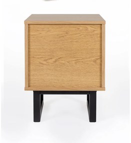 Нощно шкафче от дъб Camden Diamond Mora - Woodman