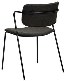 Черен трапезен стол Zed - DAN-FORM Denmark