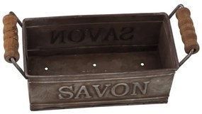 Тъмносив метален дозатор за сапун - Antic Line