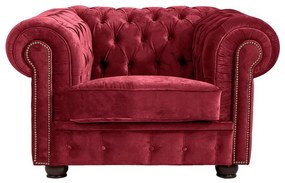 Червено кресло Velvet Norwin - Max Winzer