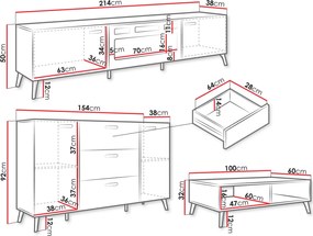 Състав за всекидневна Picru I