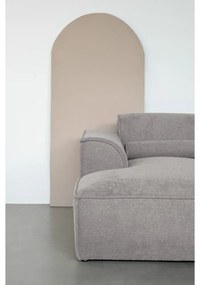Светлосив ъглов диван (десен ъгъл/"U" форма) Flex Felix – Miuform