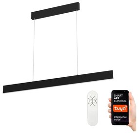 Immax NEO 07076L - LED регулируем полилей на кабел, черен LISTON LED/18W/230V +