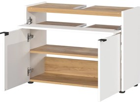 Бял шкаф за мивка 80x60 cm Forano – Germania