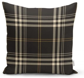 Комплект от 4 коледни калъфки за възглавници и покривка за маса "Снежинка - Minimalist Cushion Covers