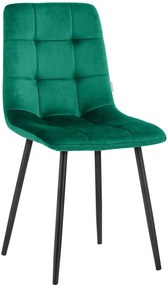 Кухненски стол Mona-Зелено (4) парчета