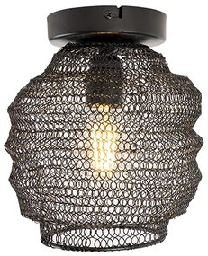 Ориенталска таванна лампа черна - Nidum Bene