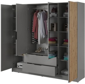 Гардероб Nolan 4-door with Огледало-Gkri