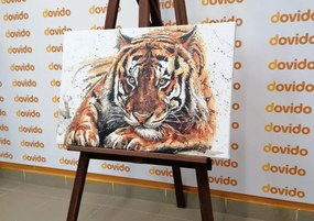 Картина на платно – Хищник на животни