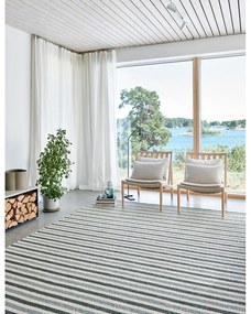 Зелен и кремав килим за открито и закрито 70x120 cm Teo Sage – Pappelina