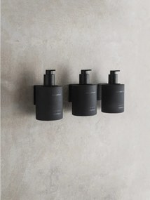 Черни стенни стъклени диспенсери за сапун 3 бр. 350 ml Kirei – Blomus