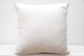 Бяла декоративна калъфка за възглавница 40x40 cm