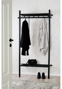 Комплект за коридор от черен дъб Milford - Rowico