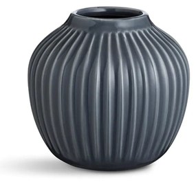 Ваза от антрацитен камък Hammershoi, ⌀ 13,5 cm Hammershøi - Kähler Design