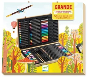 Djeco - Комплект за рисуване Big Box of Colors DJ09750G