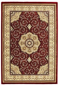 Червен килим Наследство, 200 x 290 cm - Think Rugs