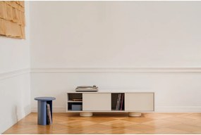 Сиво-бежова маса за телевизор 160x48x42 cm Taro – noo.ma