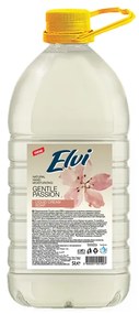 Elvi Течен сапун, нежна страст, 5 L, бял