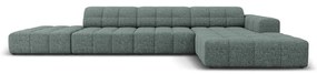 Тюркоазен ъглов диван (десен ъгъл) Chicago - Cosmopolitan Design