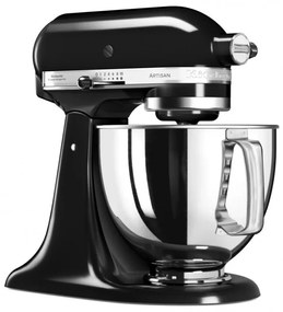Планетарен миксер KitchenAid Artisan Elegance 5KSM125EOB, 300W, 4.8 л, Direct drive, 10 скорости, Черен