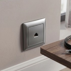 Розетка RJ45 OSTE JNH010-S GREY