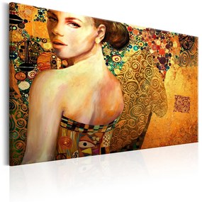 Печат върху платно - Golden Lady 120x80