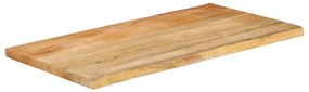 370744 vidaXL Плот за маса, 120x60x3,8 см, жив ръб, масивно дърво манго