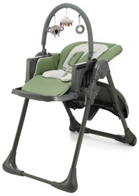 KINDERKRAFT - Детско столче за хранене TUMMIE зелен