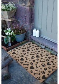 Изтривалка от кокосови влакна 60x90 cm Paws and Bones – Artsy Doormats