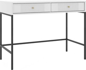 Конзолна масичка LUE бяла/черна