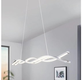 Eglo 96102 - LED полилей на кабел LASANA 2 LED/35W/230V 3000K лъскав хром