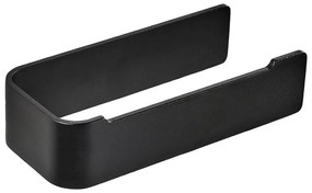 Черен стенен метален държач за тоалетна хартия Ume – Zone