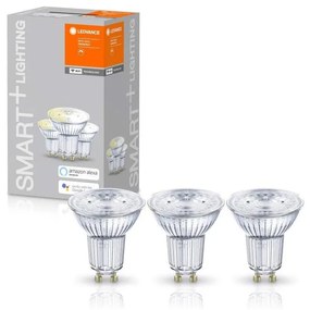 К-кт 3 бр. LED димируема крушка SMART+ GU10/5W/230V 2700K - Ledvance