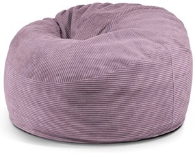 Лилав пуф от рипсено кадифе Om 110 – SLOWDOWN