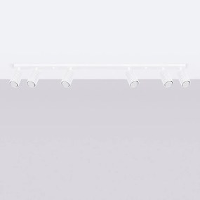 Бял прожектор 6,5x117 cm Gleam – Sollux