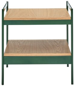 Странична масичка с дъбов плот 43x43 cm Jaunty – Hübsch