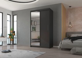 Гардероб Zaist 120 плъзгащ се-Anthraki