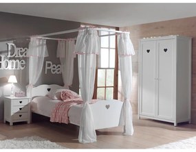 Бял шкаф, височина 190 cm Amori - Vipack