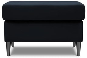 Тъмносиня кадифена табуретка Kyoto – Cosmopolitan Design